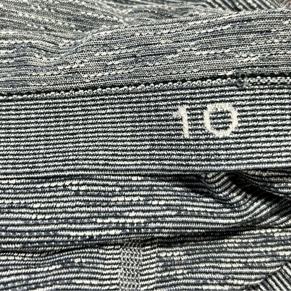 Lululemon Swiftly Tech Racerback Run Tank‎ Heathered Navy Blue White 10 - Picture 5 of 5